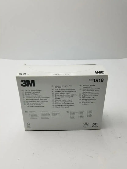 3M Tie-On Surgical Mask EN14683 Type II Blue 1818 Surgical Mask, second-hand product photo 4