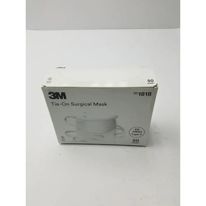 3M Tie-On Surgical Mask EN14683 Type II Blue 1818 Surgical Mask, second-hand product photo 2