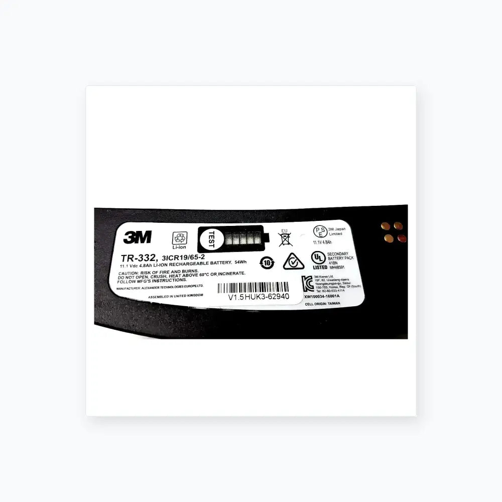 3M TR-340 Lithium ion Battery Charger | TR-332 Battery Battery Charger, second-hand product photo 7