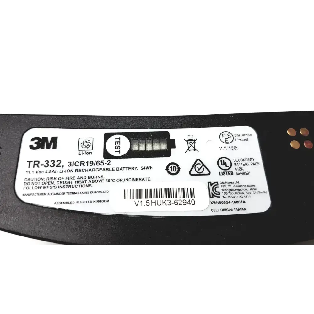 3M TR-340 Lithium ion Battery Charger | TR-332 Battery Battery Charger, second-hand product photo 7