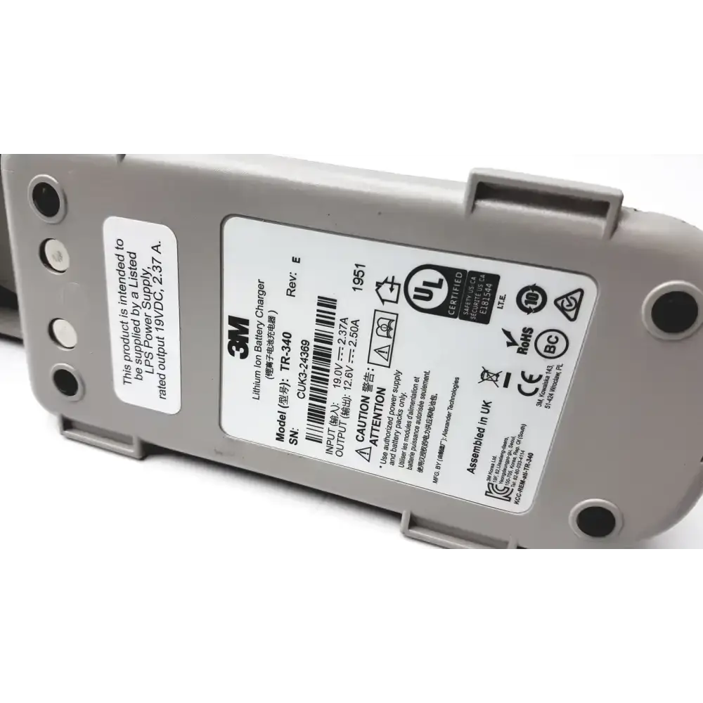 3M TR-340 Lithium ion Battery Charger | TR-332 Battery Battery Charger, second-hand product photo 5