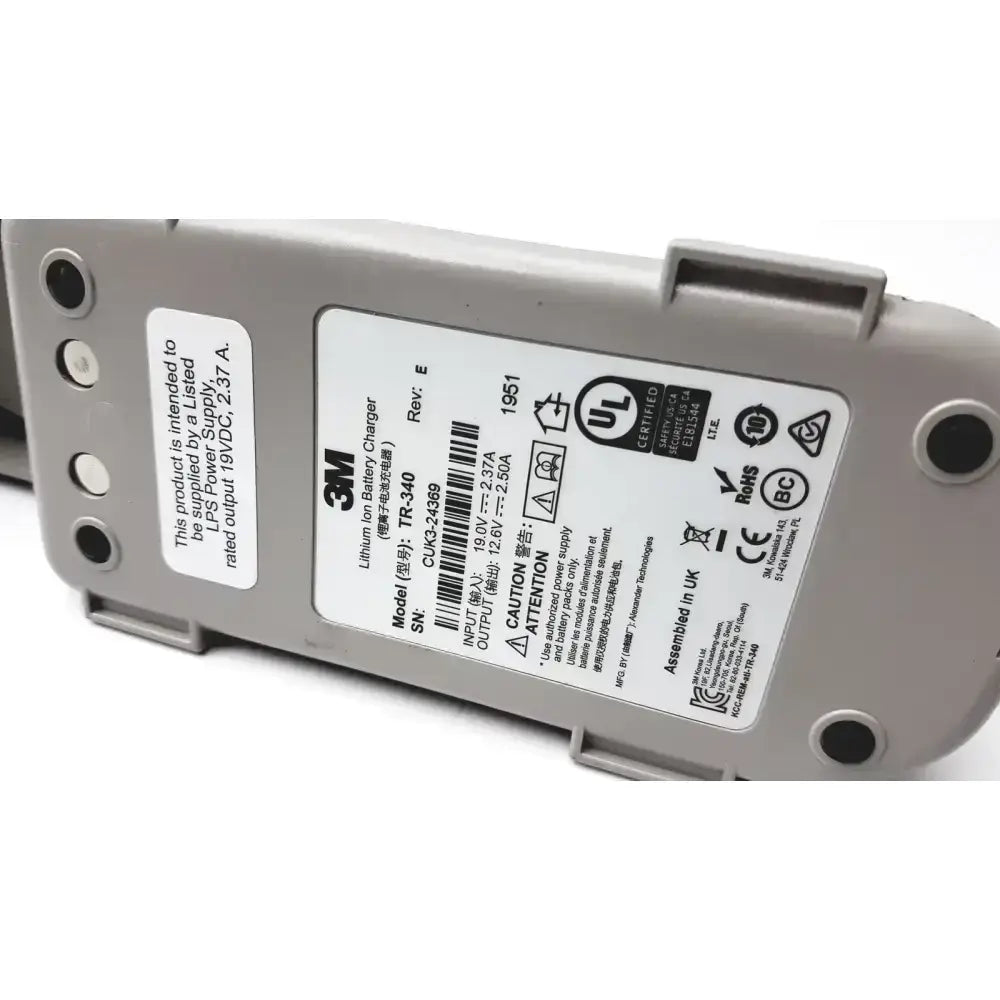 3M TR-340 Lithium ion Battery Charger | TR-332 Battery Battery Charger, second-hand product photo 5