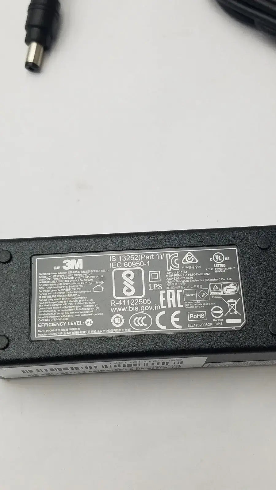 3M TR-941N, Power Supply for Versaflo TR-300, TR-600 & TR-800 Charging stations Power Supply, second-hand product photo 11