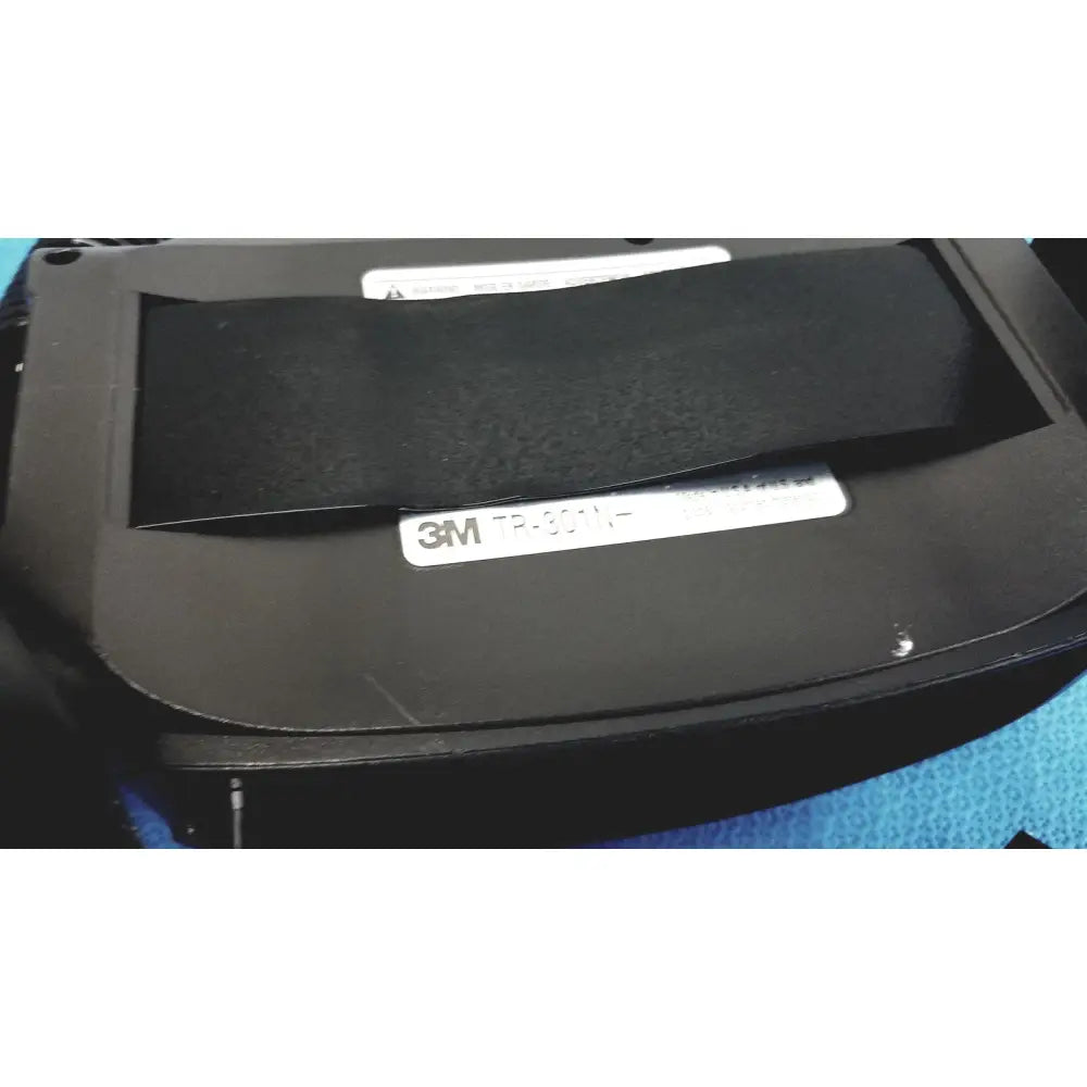 Black 3m tp-501h matte finish protective film roll with embossed branding for versaflo powered air tr-301n plus
