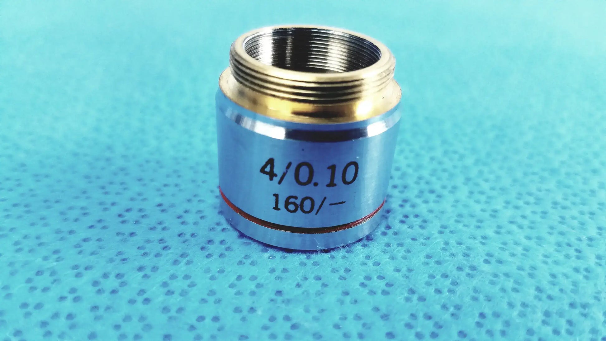 Reuse Medical Equipment 4/0.10 Microscope Objective Lens Microscope Objective Lens, second-hand product photo 1