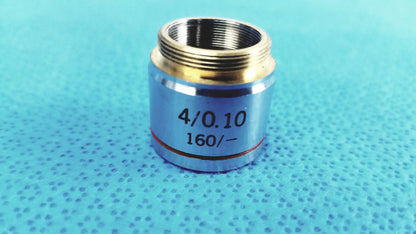 Reuse Medical Equipment 4/0.10 Microscope Objective Lens Microscope Objective Lens, second-hand product photo 1
