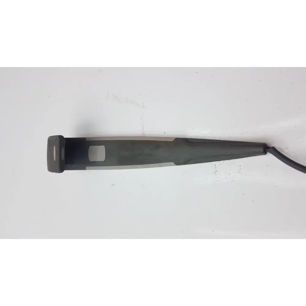 Black plastic car antenna mount with rectangular base and tapered end for arjo lift 4-button handset patient lift parts