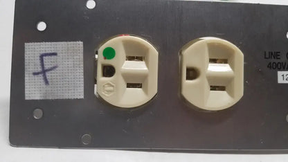 Generic 4 Female Electric Board Strip, Line Output 400VA Max Power Strip, second-hand product photo 3