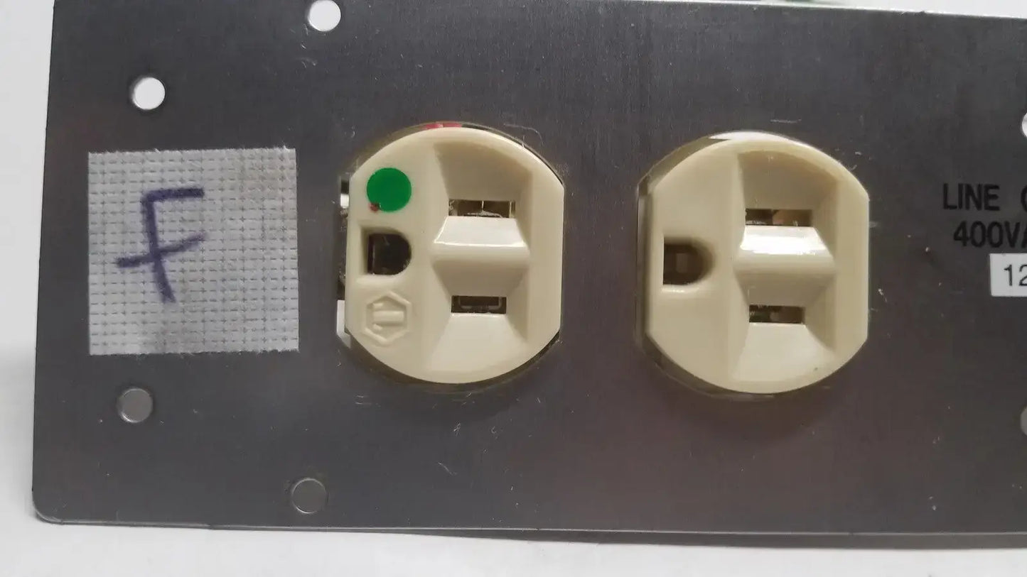 Generic 4 Female Electric Board Strip, Line Output 400VA Max Power Strip, second-hand product photo 3