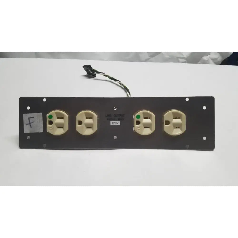 Generic 4 Female Electric Board Strip, Line Output 400VA Max Power Strip, second-hand product photo 1