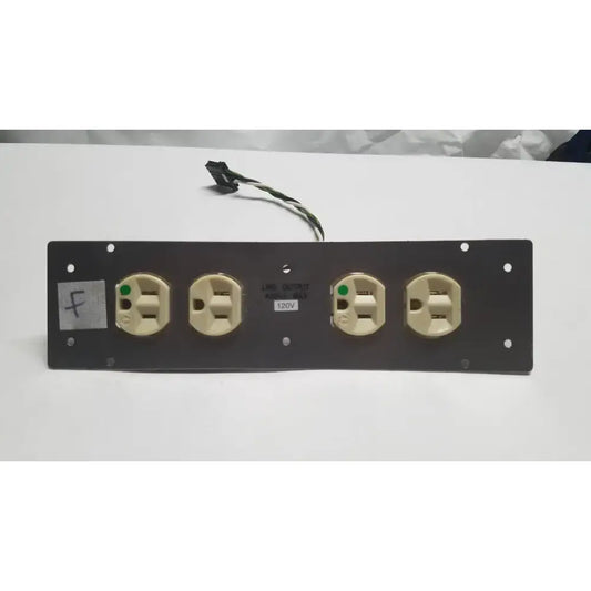 Generic 4 Female Electric Board Strip, Line Output 400VA Max Power Strip, second-hand product photo 1