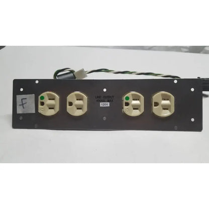 Generic 4 Female Electric Board Strip, Line Output 400VA Max Power Strip, second-hand product photo 2