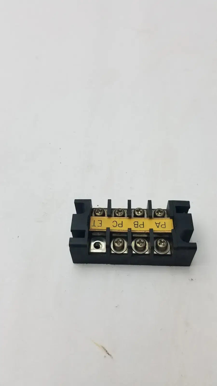 Generic 4 Positions Screw Electric Wire Connection Barrier Terminal Strip Barrier Terminal Strip, second-hand product photo 3
