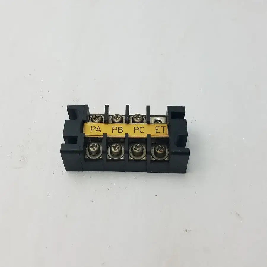 Generic 4 Positions Screw Electric Wire Connection Barrier Terminal Strip Barrier Terminal Strip, second-hand product photo 1