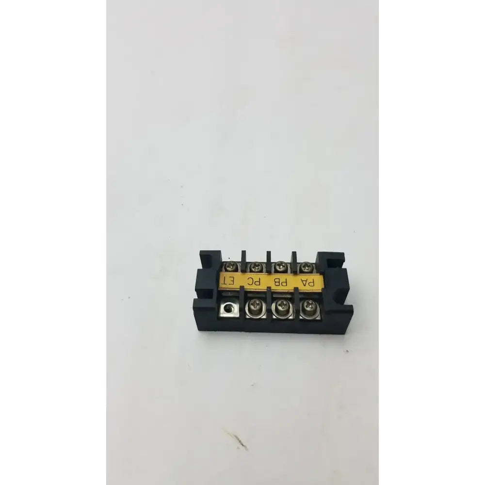 Generic 4 Positions Screw Electric Wire Connection Barrier Terminal Strip Barrier Terminal Strip, second-hand product photo 3