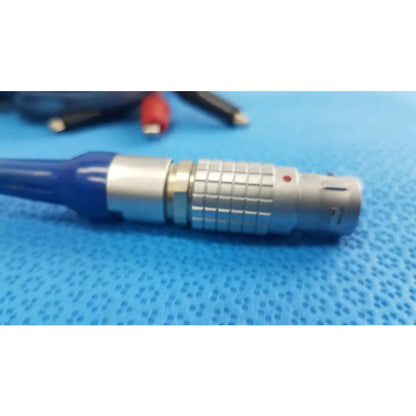4-Wire Biomedical Patient Lead Diagnostic Interface Cable Lemo Alligator Clips - Diagnostic Interface Cable