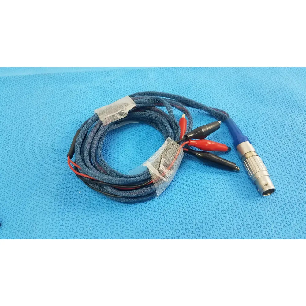 4-Wire Biomedical Patient Lead Diagnostic Interface Cable Lemo Alligator Clips - Diagnostic Interface Cable