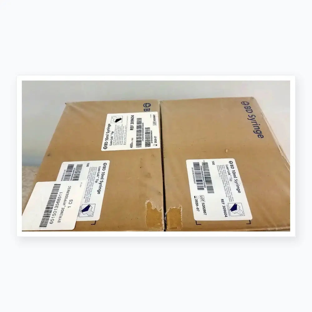 BD 400 (4x100) Piece BD 10ml Syriinge Luer Lok Tip Ref 309604 Syringes, second-hand product photo 3