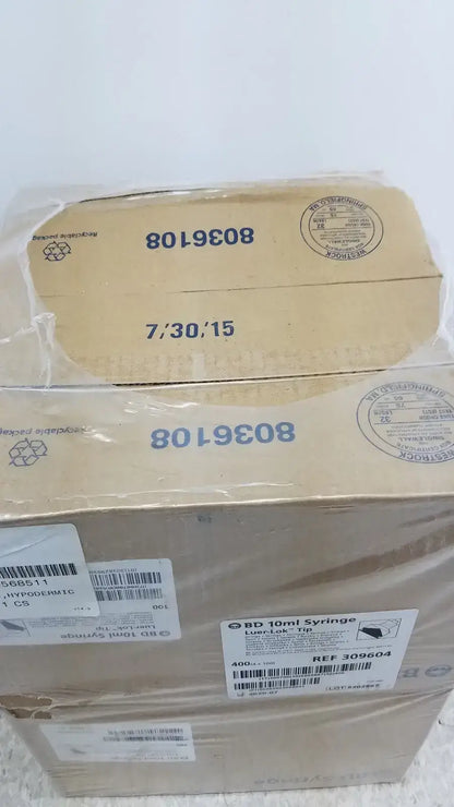 BD 400 (4x100) Piece BD 10ml Syriinge Luer Lok Tip Ref 309604 Syringes, new product photo 9