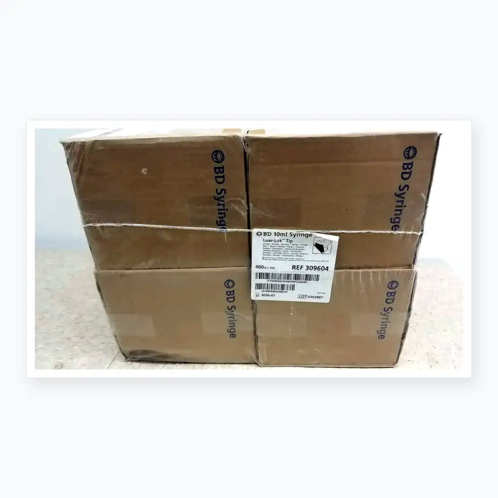 BD 400 (4x100) Piece BD 10ml Syriinge Luer Lok Tip Ref 309604 Syringes, second-hand product photo 1