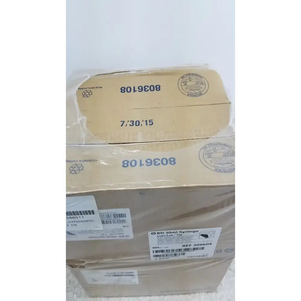 BD 400 (4x100) Piece BD 10ml Syriinge Luer Lok Tip Ref 309604 Syringes, second-hand product photo 9