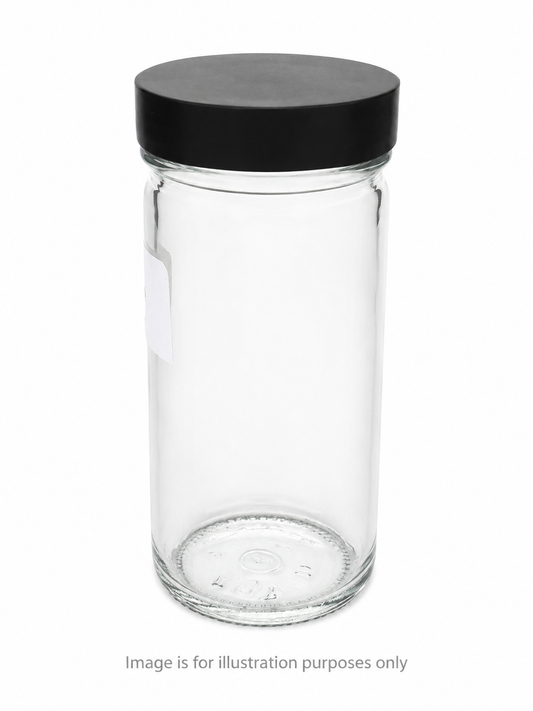 16 oz Glass Juice Bottles with Lids – Set of 8 Reusable Beverage Containers