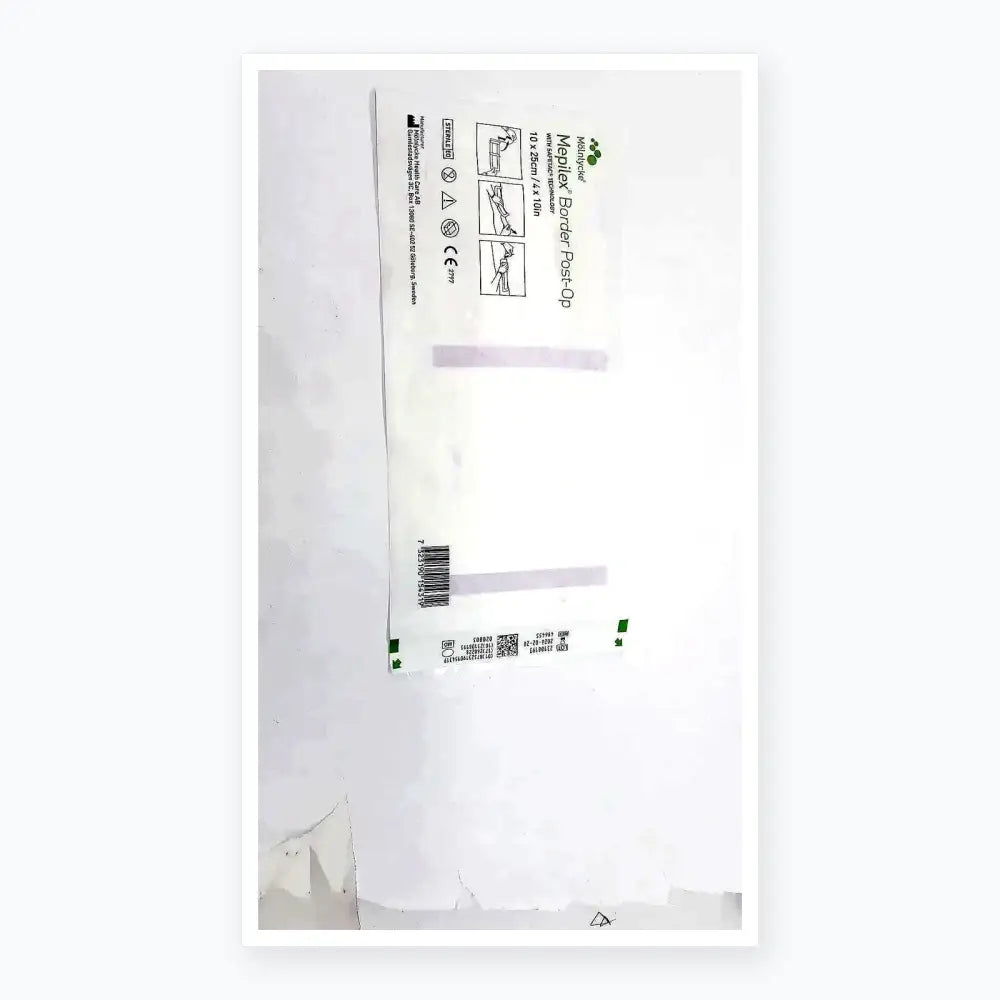 Mepliex 5 Pcs Mepliex Border Post-Op 4 x 12 inches Ref: 496605 Wound Dressing, second-hand product photo 6