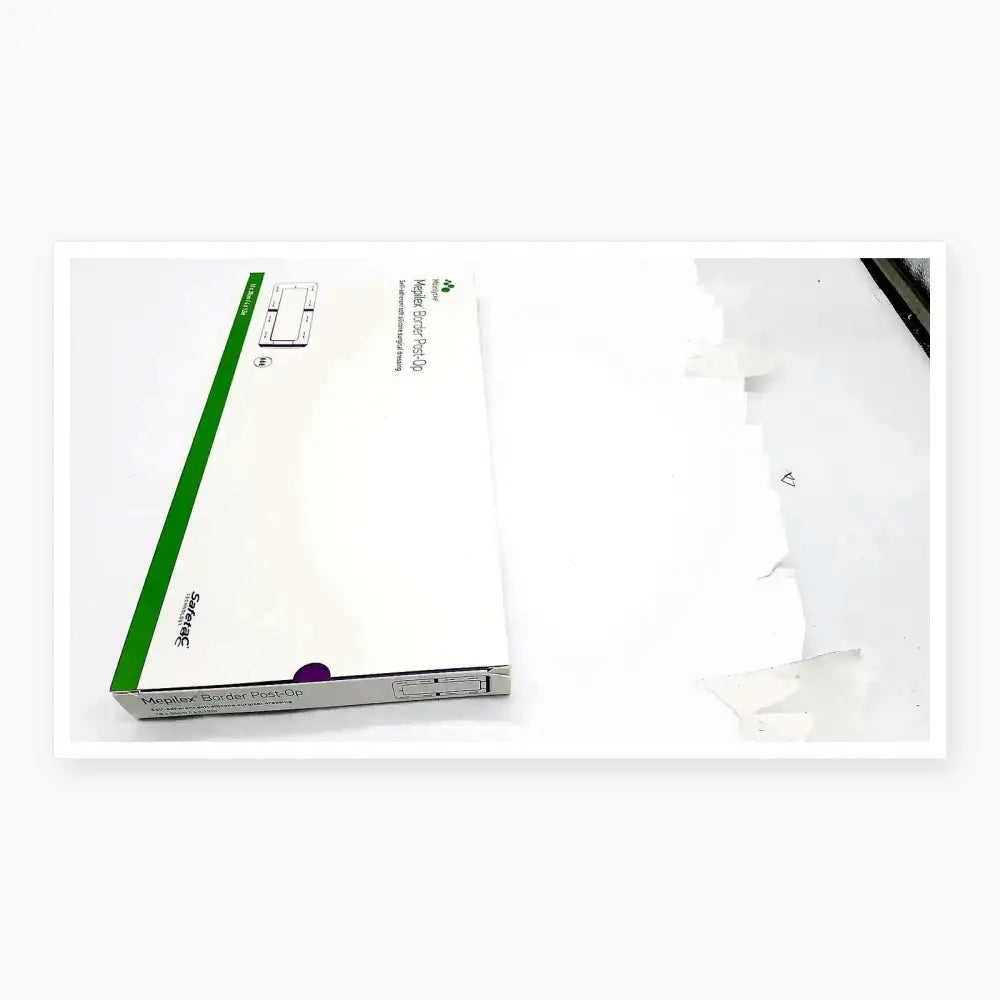 Mepliex 5 Pcs Mepliex Border Post-Op 4 x 12 inches Ref: 496605 Wound Dressing, second-hand product photo 4