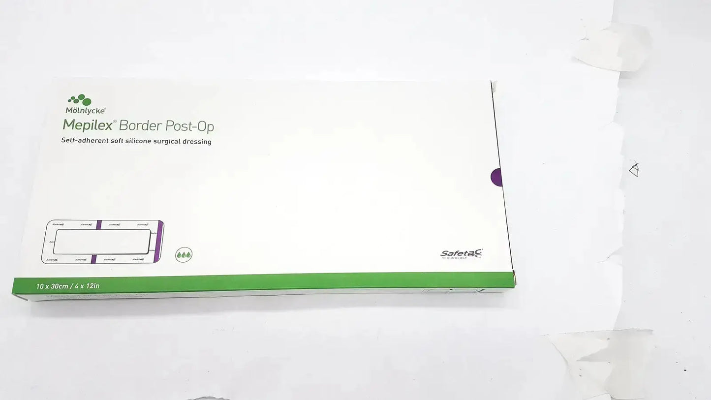 Mepliex 5 Pcs Mepliex Border Post-Op 4 x 12 inches Ref: 496605 Wound Dressing, second-hand product photo 1