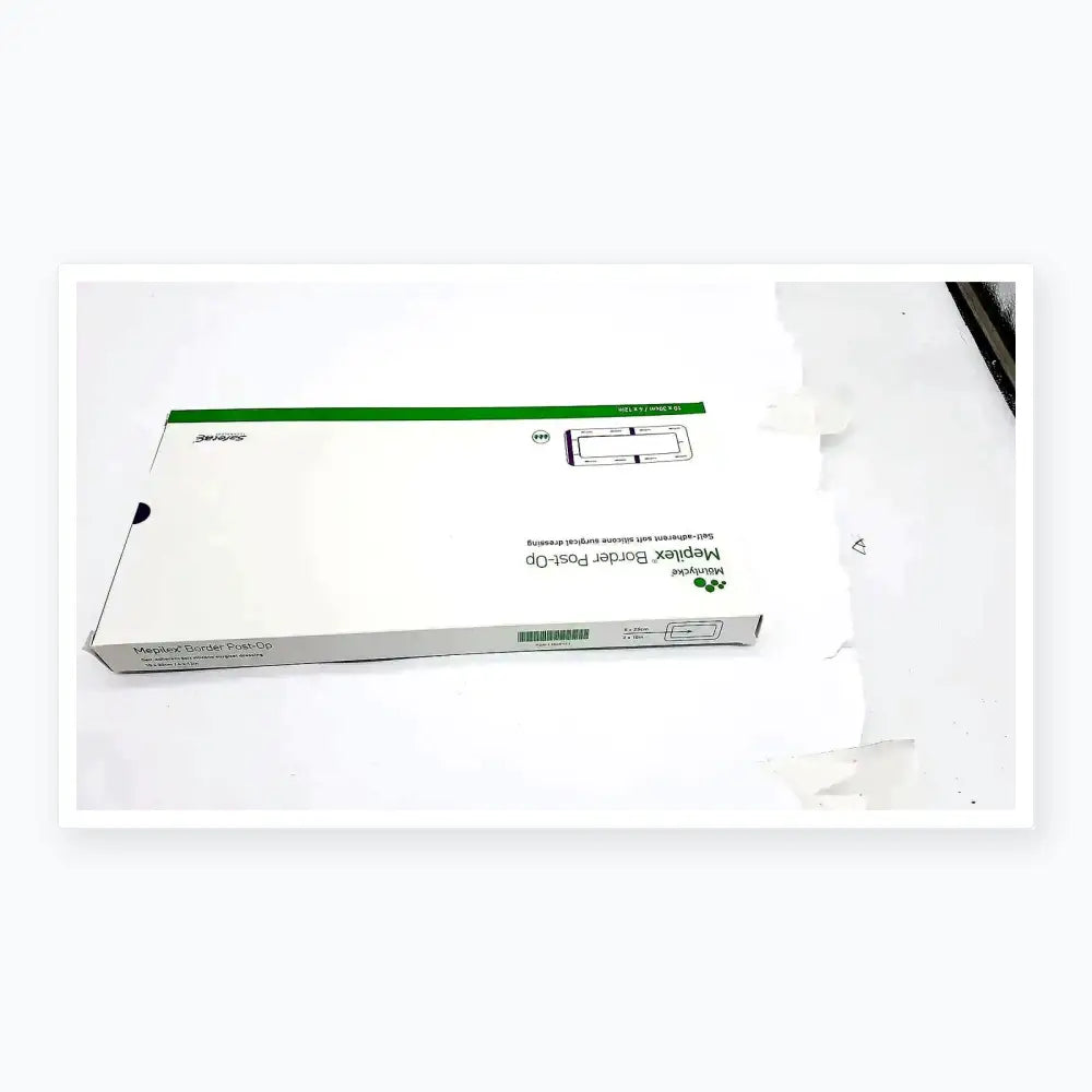 Mepliex 5 Pcs Mepliex Border Post-Op 4 x 12 inches Ref: 496605 Wound Dressing, second-hand product photo 3
