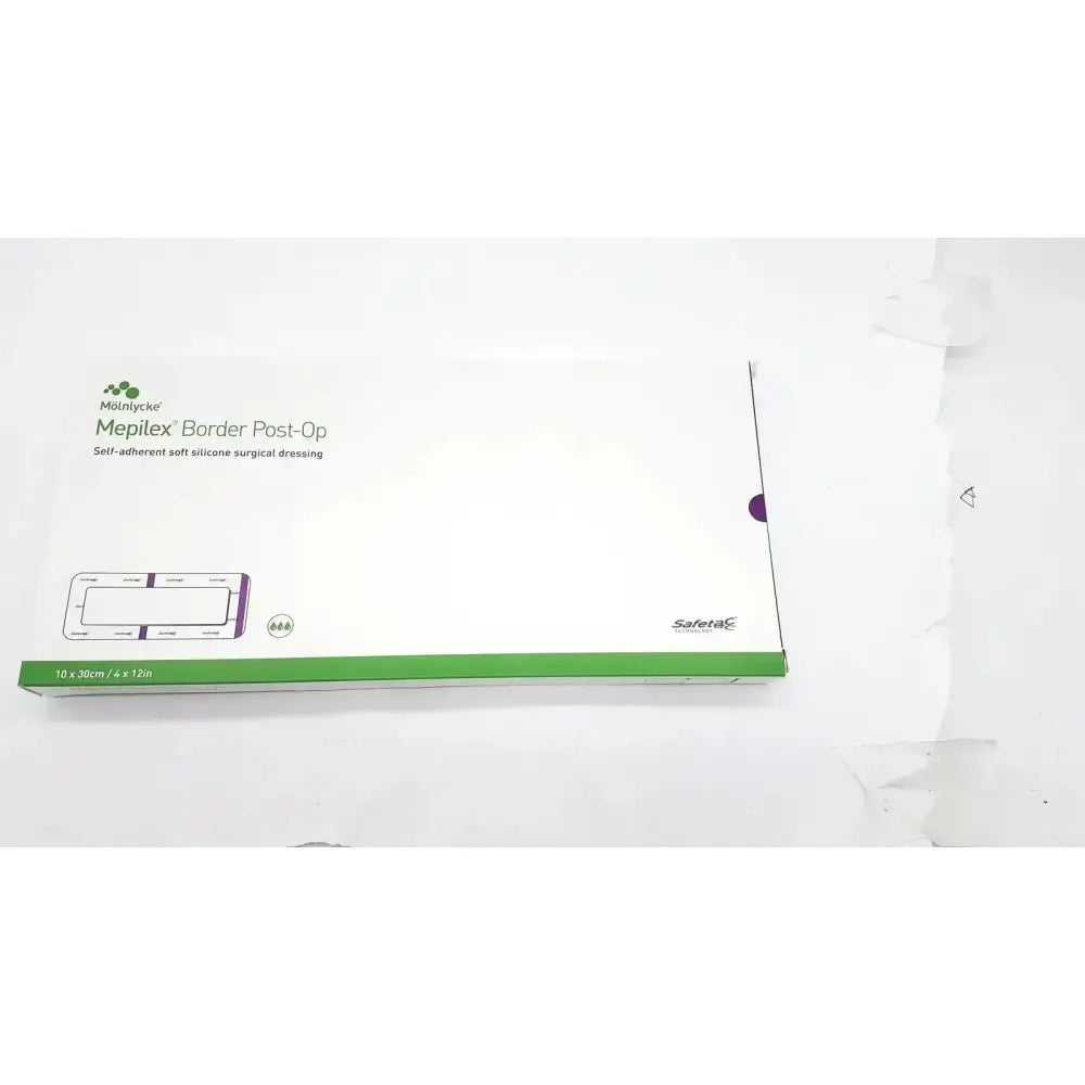 Mepliex 5 Pcs Mepliex Border Post-Op 4 x 12 inches Ref: 496605 Wound Dressing, second-hand product photo 1