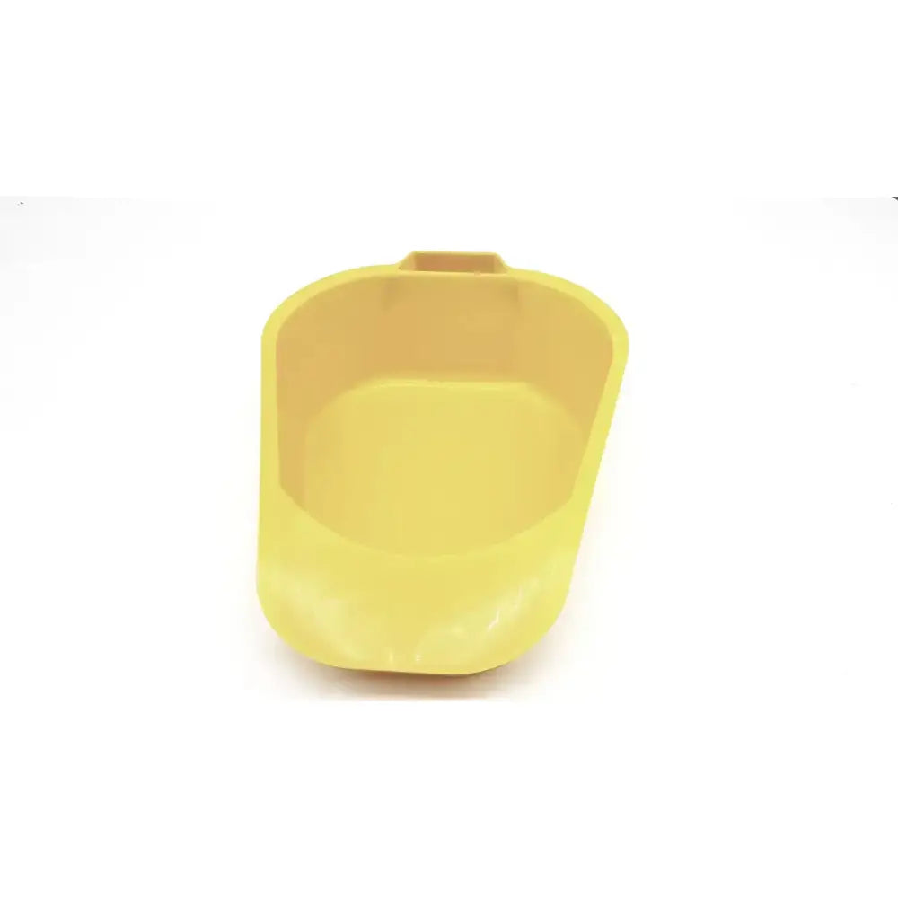 Medegen 50/CS Medegen Fracture Bedpan 12" Plastic Gold 1.1 Quart 1040ml H100-05 Bedpan, second-hand product photo 2