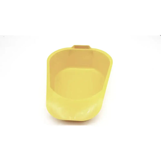 Medegen 50/CS Medegen Fracture Bedpan 12" Plastic Gold 1.1 Quart 1040ml H100-05 Bedpan, second-hand product photo 2