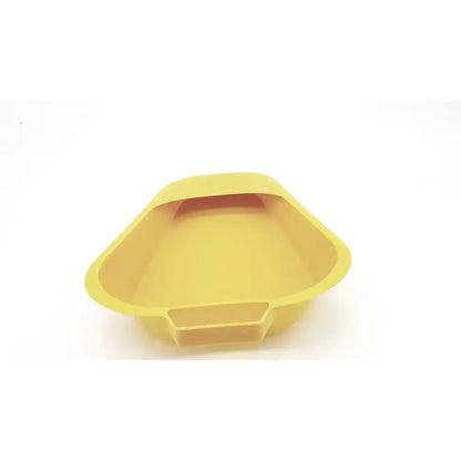 Medegen 50/CS Medegen Fracture Bedpan 12" Plastic Gold 1.1 Quart 1040ml H100-05 Bedpan, second-hand product photo 4