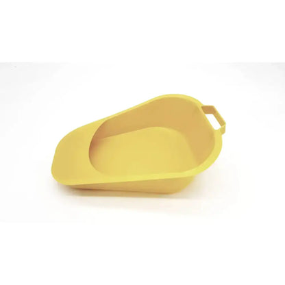 Medegen 50/CS Medegen Fracture Bedpan 12" Plastic Gold 1.1 Quart 1040ml H100-05 Bedpan, second-hand product photo 5