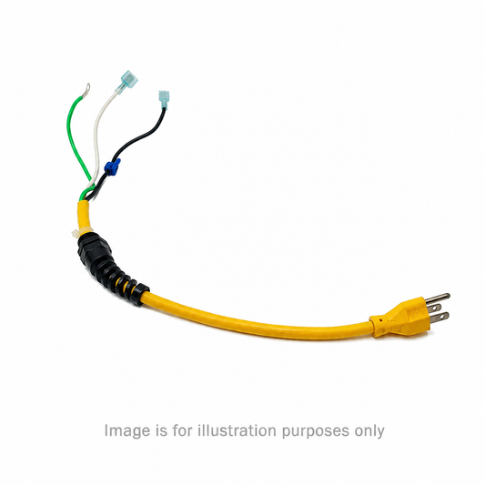 130201, 120V CORD CORD GRIP 16/3 28" YEL TENNANT V-WD-15 V-WVD-57 WET/DRY VAC