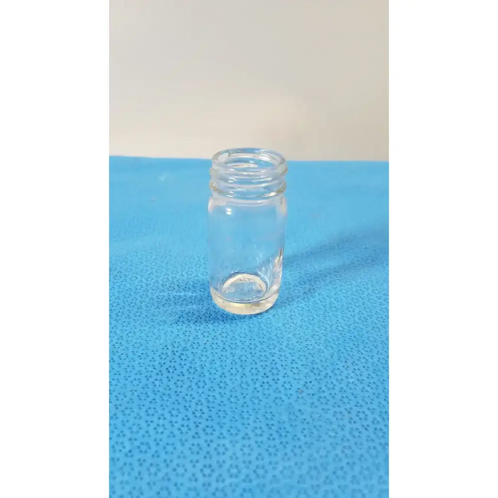 Generic 5ml Clear Glass Laboratory Jar – No Lid Straight Sided Round Bottle Laboratory Jar, second-hand product photo 1