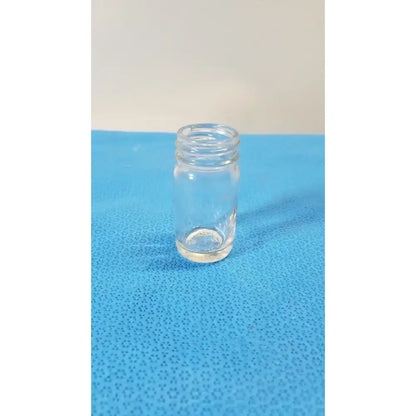 Generic 5ml Clear Glass Laboratory Jar – No Lid Straight Sided Round Bottle Laboratory Jar, second-hand product photo 1
