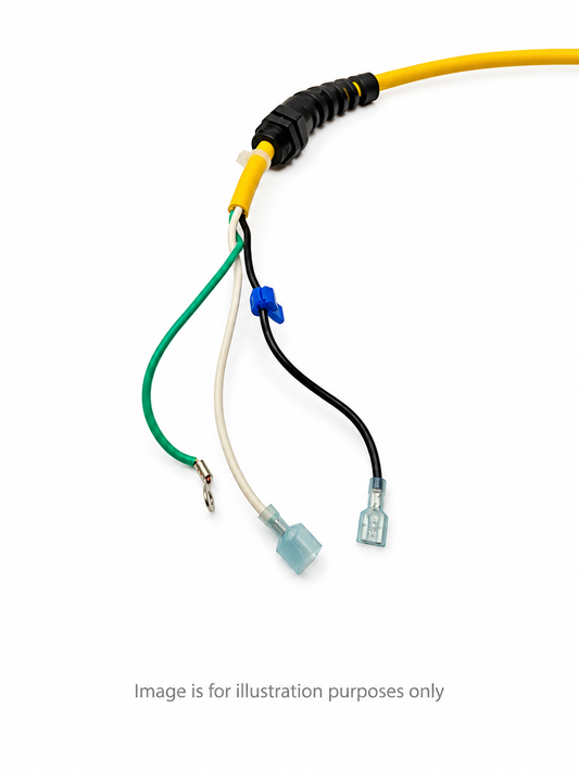 130201, 120V CORD CORD GRIP 16/3 28" YEL TENNANT V-WD-15 V-WVD-57 WET/DRY VAC