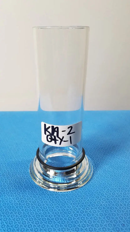 Unbranded 7-Inch Chimney Shape Laboratory Glass – Borosilicate Labware Tube Laboratory Glass Tube, second-hand product photo 1