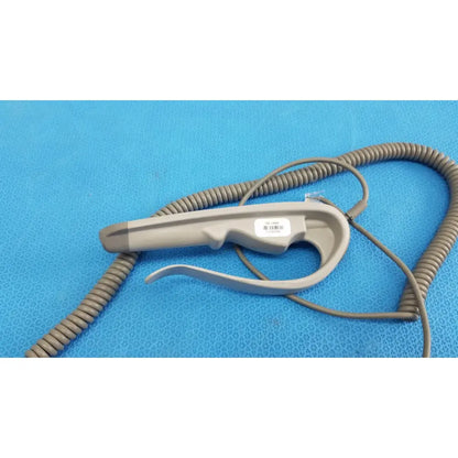 Gray plastic remote control with coiled cord for patient lift chair with 2 functions patient lift device