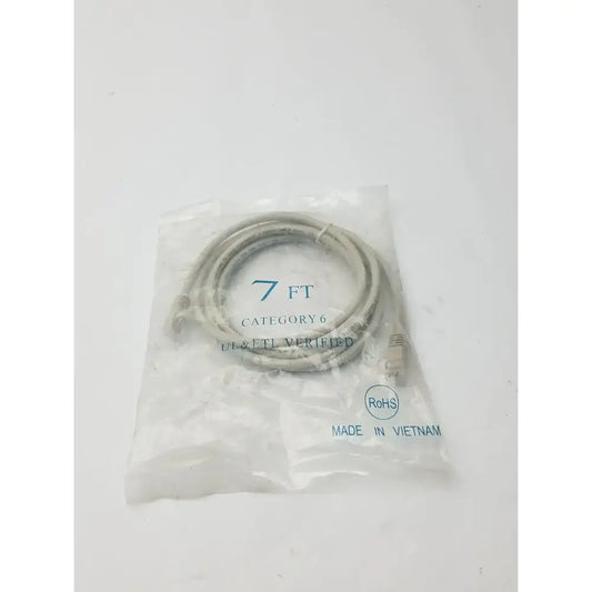 Generic 7ft Category 6 Ethernet Cable CAT 6 UL & ETL Verified RoHS Ethernet Cable, second-hand product photo 1