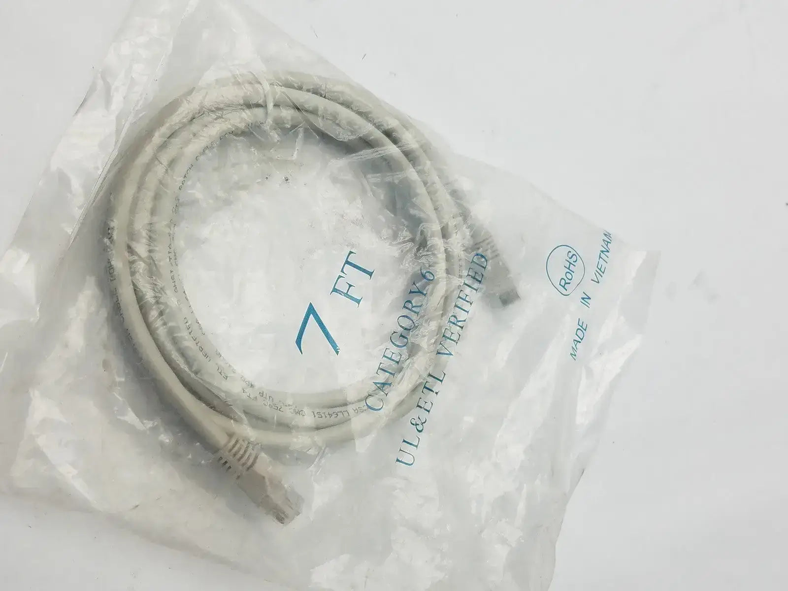 Generic 7ft Category 6 Ethernet Cable CAT 6 UL & ETL Verified RoHS Ethernet Cable, second-hand product photo 5