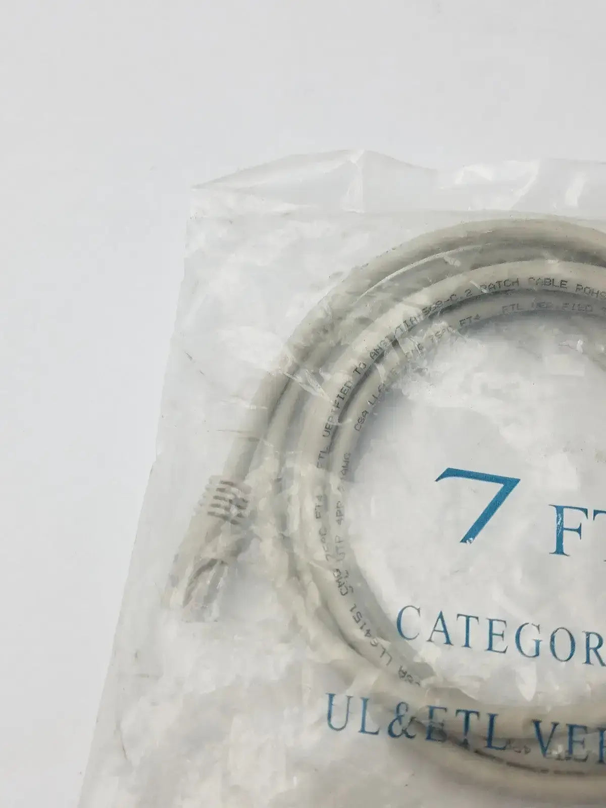 Generic 7ft Category 6 Ethernet Cable CAT 6 UL & ETL Verified RoHS Ethernet Cable, second-hand product photo 4