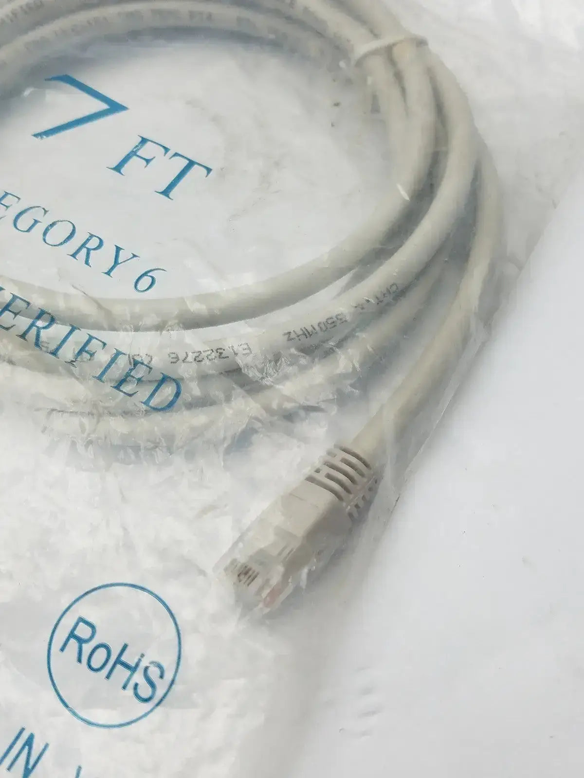 Generic 7ft Category 6 Ethernet Cable CAT 6 UL & ETL Verified RoHS Ethernet Cable, second-hand product photo 2