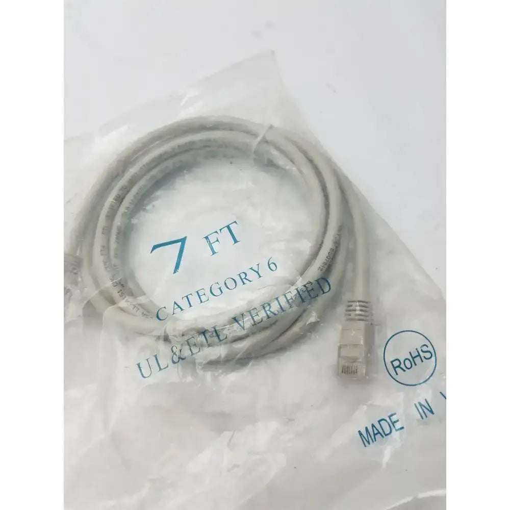 Generic 7ft Category 6 Ethernet Cable CAT 6 UL & ETL Verified RoHS Ethernet Cable, second-hand product photo 6