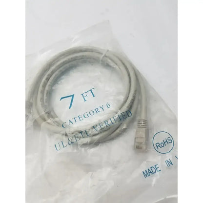 Generic 7ft Category 6 Ethernet Cable CAT 6 UL & ETL Verified RoHS Ethernet Cable, second-hand product photo 6