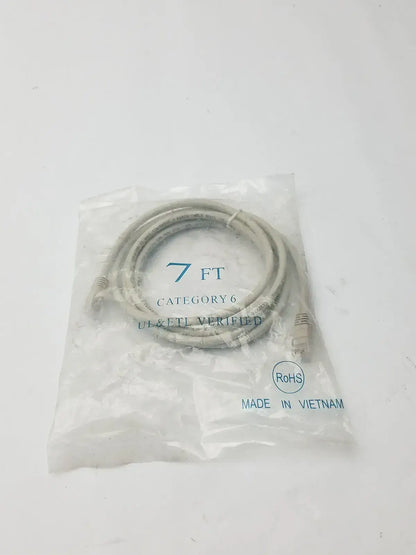 Generic 7ft Category 6 Ethernet Cable CAT 6 UL & ETL Verified RoHS Ethernet Cable, second-hand product photo 1