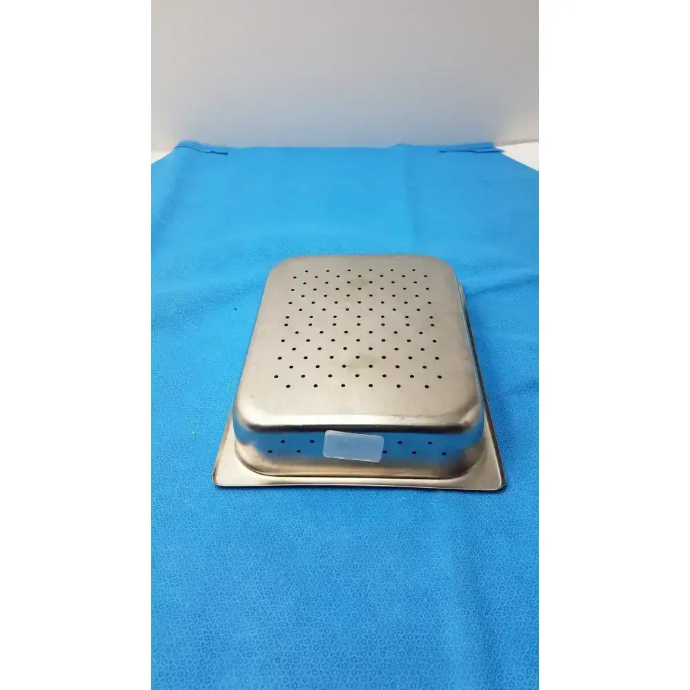 Unbranded 8/8 Stainless Steel Perforated Half Size Steam Table Pan Steam Table Pan, second-hand product photo 3