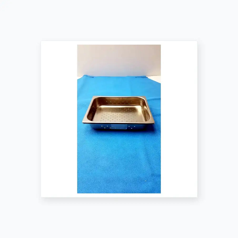 Unbranded 8/8 Stainless Steel Perforated Half Size Steam Table Pan Steam Table Pan, second-hand product photo 1